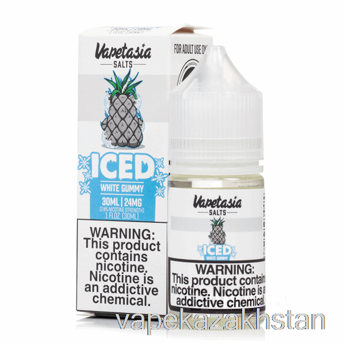 Vape Kazakhstan ICED White Gummy - Vapetasia Salts - 30mL 24mg